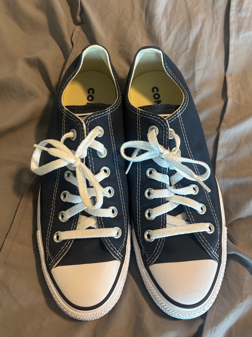 Converse Shoes Low Navy Blue